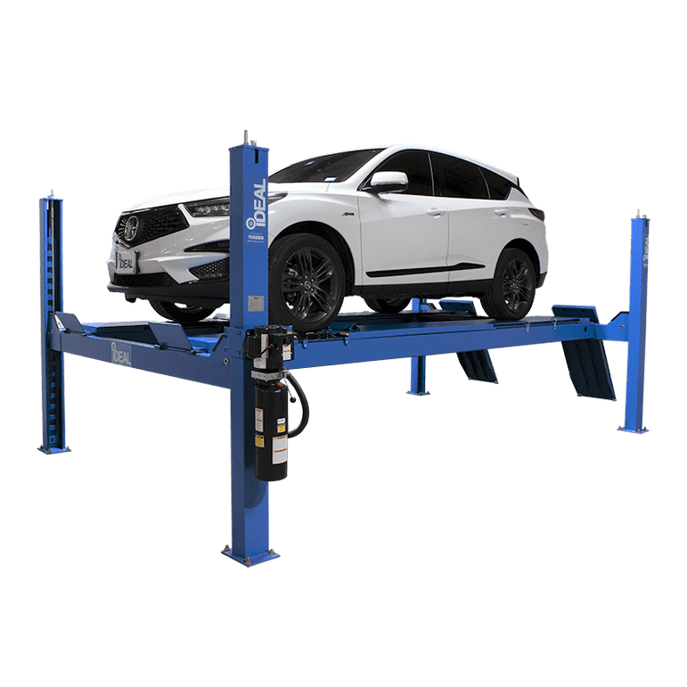 iDEAL FP14KAC-X 14K-4 Post Alignment Lift 182.5" WB (Closed Front / Cable Pull) FP14KAC-X