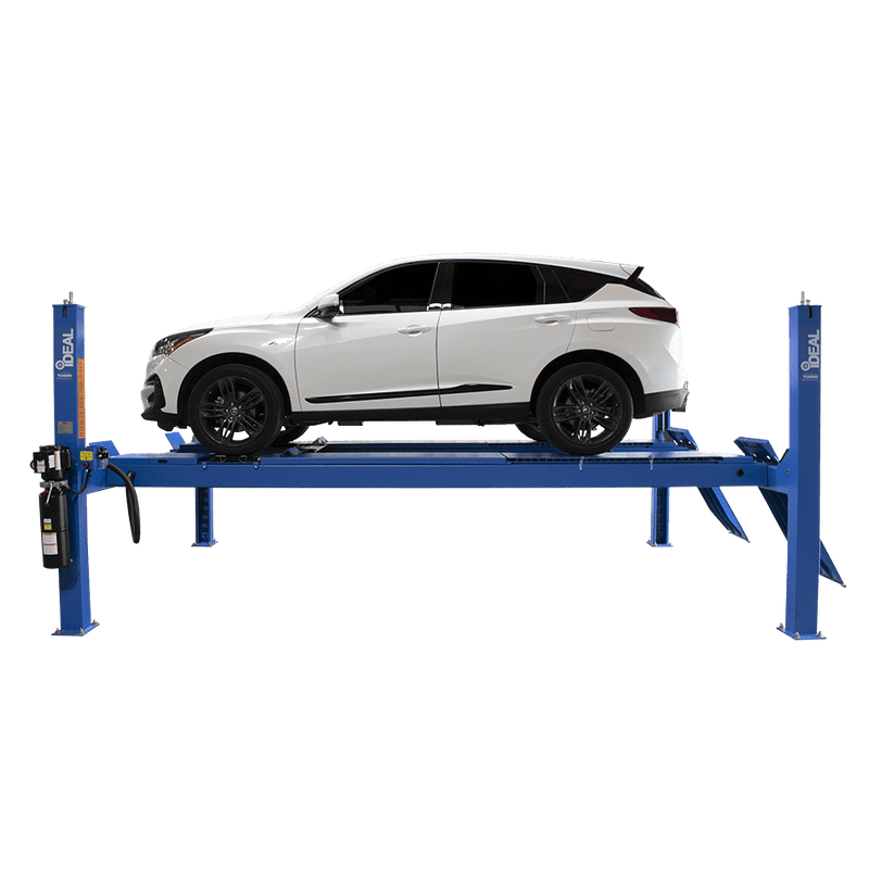 iDEAL FP14KAC-X 14K-4 Post Alignment Lift 182.5" WB (Closed Front / Cable Pull) FP14KAC-X