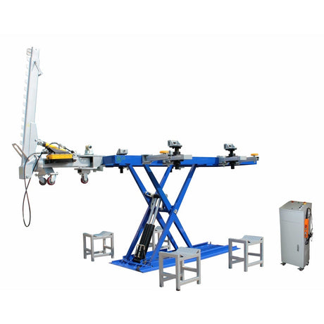 iDEAL FR-55 Frame Rack, Scissor, 1P10T-5.5K (Includes 1 each - Chain with Universal Hook) FR-55