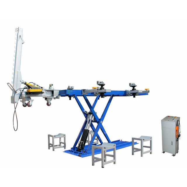 iDEAL FR-55 Frame Rack, Scissor, 1P10T-5.5K (Includes 1 each - Chain with Universal Hook) FR-55