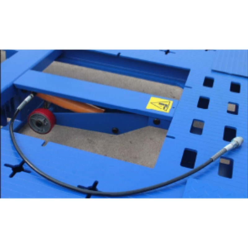 iDEAL FR-77T-18 18' Tilt Deck/Tubular Platform Frame Rack FR-77T-18
