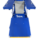 iDEAL Elec-Hydra Motorcycle Lift Bench w/Integrated Motor & Retractable Ramp M-2200IEH-XR
