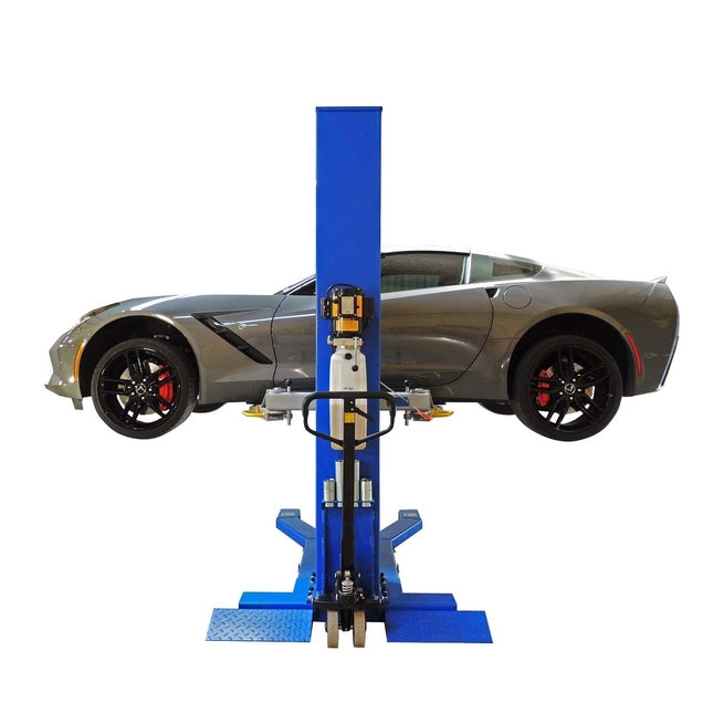 iDEAL MSC-6KLP 6,000 lb Mobile Single Column Lift - Low Profile MSC-6KLP