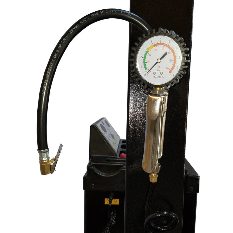iDEAL Tire Changer & MC Wheel Balancer (Hand Spin) Combo w/ MC Adapter Kit TCWB-PSC206M-iDEAL