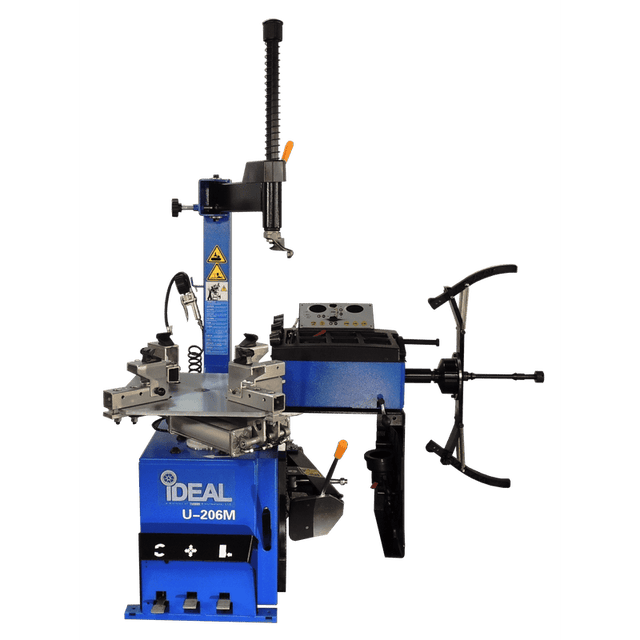 iDEAL Tire Changer & MC Wheel Balancer (Hand Spin) Combo w/ MC Adapter Kit TCWB-PSC206M-iDEAL