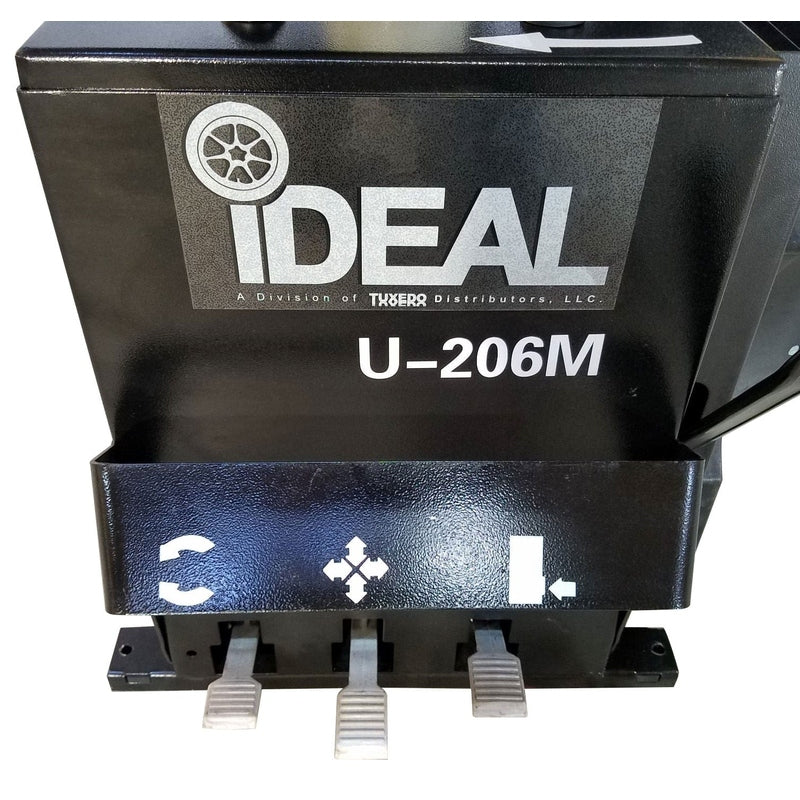 iDEAL Tire Changer & MC Wheel Balancer (Hand Spin) Combo w/ MC Adapter Kit TCWB-PSC206M-iDEAL
