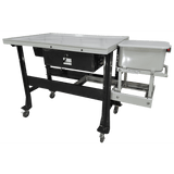 iDEAL PTDT-PW-1000 Premium Tear Down Table & Part Washer - 1,000 lbs. Cap. (XH-TT-I) PTDT-PW-1000