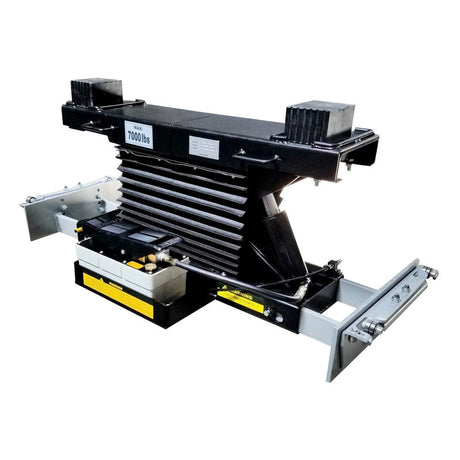 iDEAL Rolling Air Jack 7,000 lb. Capacity - On The Rail - Air / Hyd RAJ-7K-L