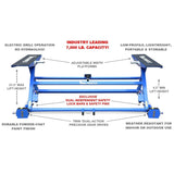 iDEAL Portable Auto Tilt Lift TLX - 7,000 lbs. Capacity TLX-7000