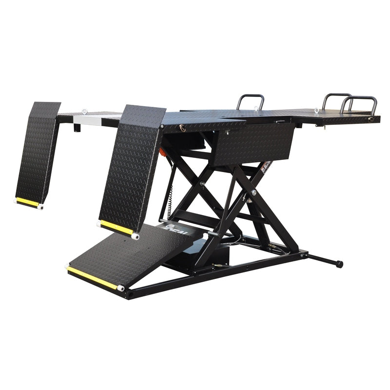 iDEAL Elec-Hydra UTV Lift w/Integrated Motor & Retractable Ramp U-2200IEH-XR