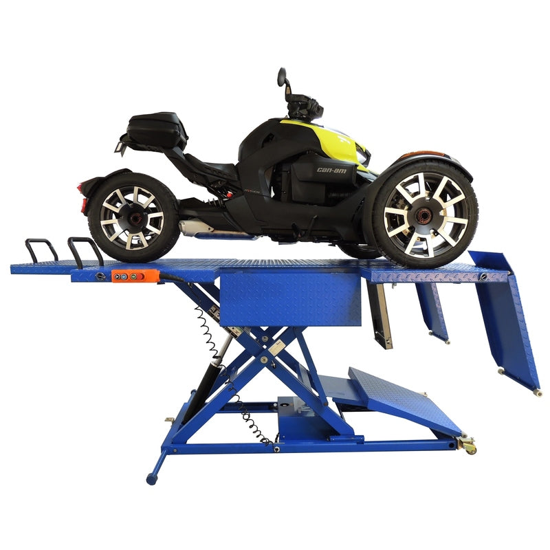 iDEAL Elec-Hydra UTV Lift w/Integrated Motor & Retractable Ramp U-2200IEH-XR