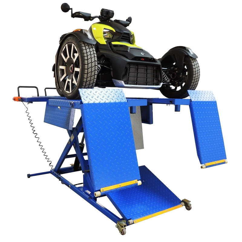 iDEAL Elec-Hydra UTV Lift w/Integrated Motor & Retractable Ramp U-2200IEH-XR