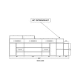 iDEAL PSBSSDD 48" SDD & SEMI Extension Panel Kit Assembly