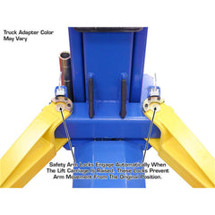 Atlas Automotive Equipment Bp8000 8,000 Lb Capacity Baseplate 2-Post Lift ATEATTD-BP8000-FPD