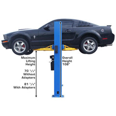 Atlas Automotive Equipment Bp8000 8,000 Lb Capacity Baseplate 2-Post Lift ATEATTD-BP8000-FPD