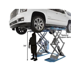 Atlas Automotive Equipment Slp9K Full-Rise 9,000 Lb. Capacity Scissor Lift ATEATTD-SLP9K-FPD
