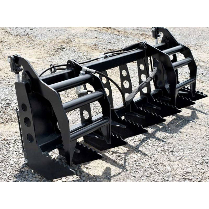 Loflin Fabrication - Compact Tractor Vertical Root Grapple