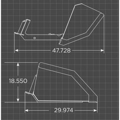 Loflin Fabrication Mini Skid Steer Front Dump Bucket