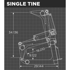 Loflin Fabrication Mini Skid Steer Root Grapple