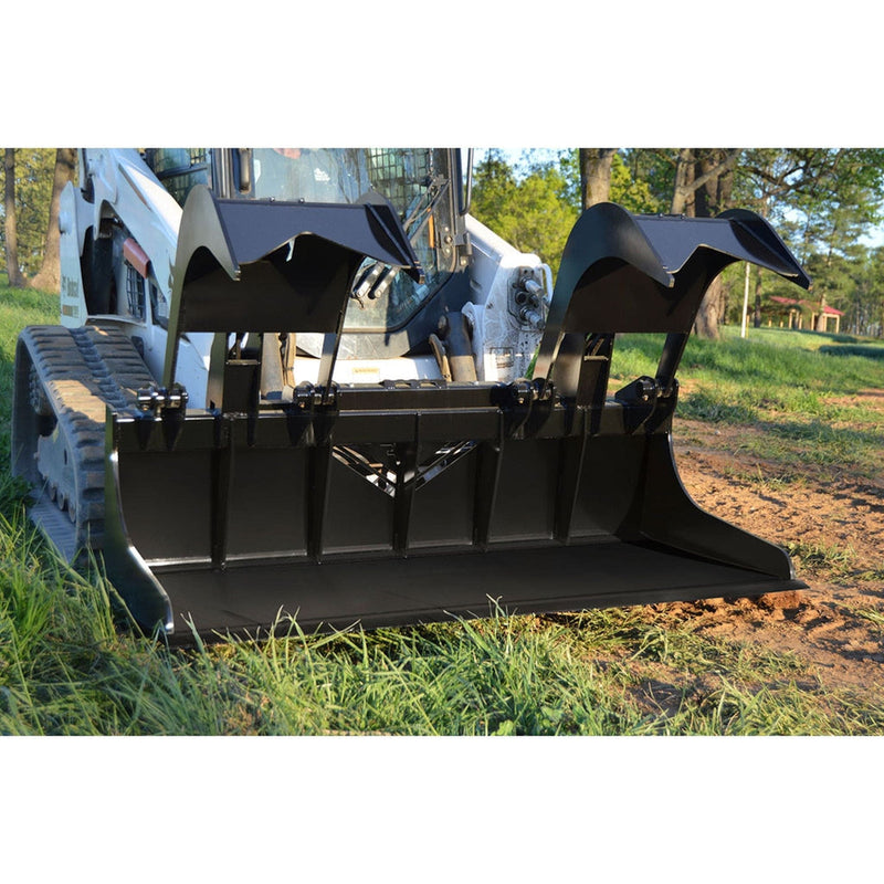 Loflin Fabrication - Skid Steer Standard Duty Grapple Bucket