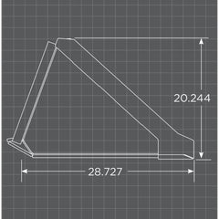 Loflin Fabrication Skid Steer Standard Duty Low Profile Bucket