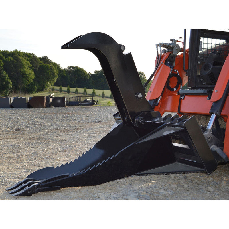 Loflin Fabrication - Skid Steer Stump Bucket Grapple