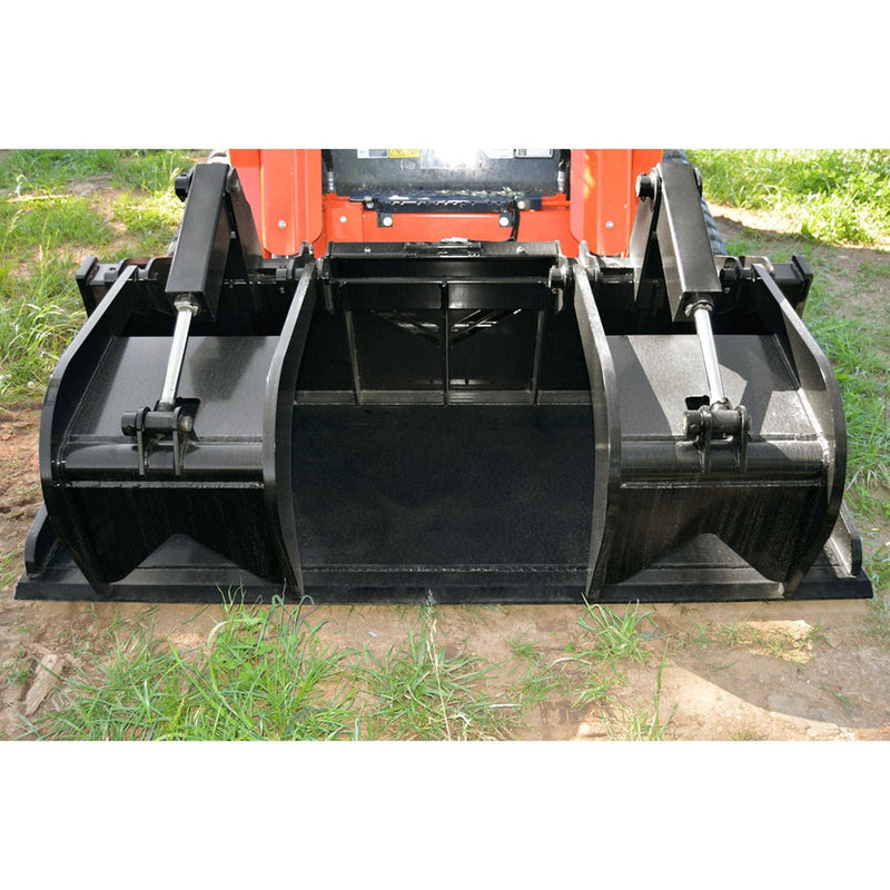 Loflin Fabrication - Skid Steer Xtra Heavy Duty Grapple Bucket