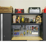 NewAge Bold Series 11 Piece Cabinet Set With Display Shelves, Wall Cabinets and 30 in. Lockers