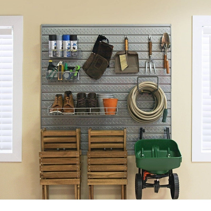 NewAge Bold Series 11 Piece Cabinet Set With Display Shelves, Wall Cabinets and 30 in. Lockers