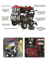 NorthStar Hot Pressure Washer 3,000 PSI 4.0 GPM Honda GX390