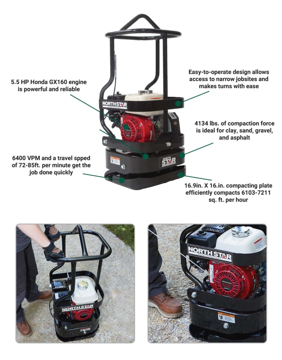 NorthStar Tamping Rammer Honda GX160
