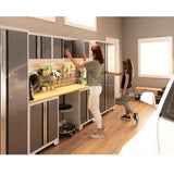 NewAge Bold Series 12 Piece Cabinet Set With Tool, Base, Wall Cabinets and 3 Lockers