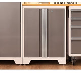 NewAge Bold Series 12 Piece Cabinet Set With Tool, Base, Wall Cabinets and 3 Lockers