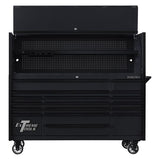 Extreme Tools DX Series 72" Professional Hutch & 17 Drawer Roller Cabinet Combo