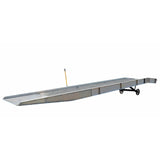 Vestil Aluminum Yard Ramp 360 In. x 74 In. 30000 Lb. Capacity Silver- AY-307230