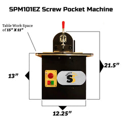 Safety Speed Screw Pocket Machine | 6° Pilot Hole