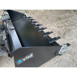 Star Industries 84" Heavy Duty Skid-Steer Bucket LP22A-84