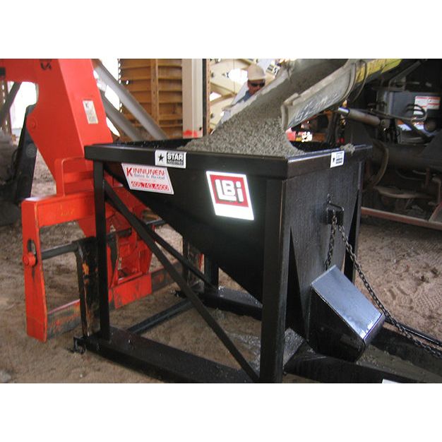 Star Industries Concrete Hopper With Swivel Chute 1575