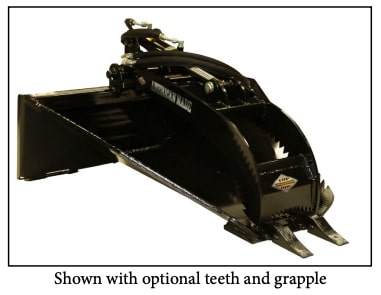 Top Dog Attachments Stump Bucket