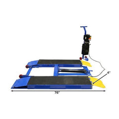 Atlas Automotive Equipment Lr06 Portable Low Rise 6,000 Lb. Capacity Scissor Lift ATEATTD-LR06-FPD